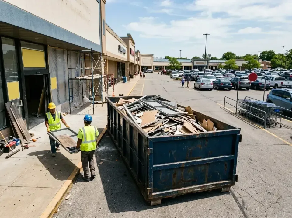 retail-store-renovation-debris-003 — frequently asked questions, Roll-off Dumpster Rentals in Oak Harbor, OH